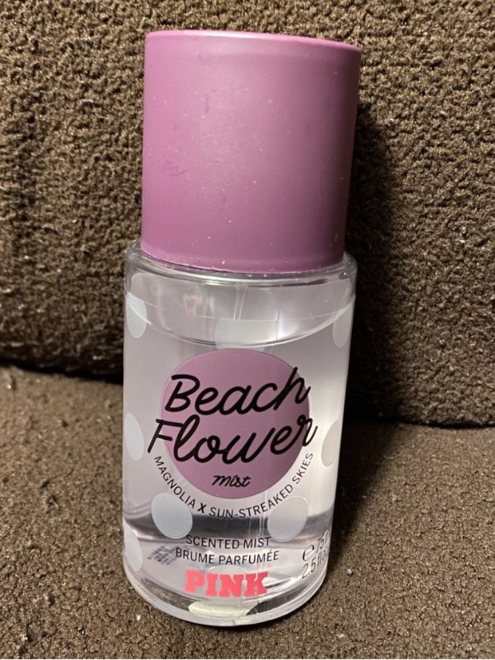 Victoria’s Secret pink beach flower mist